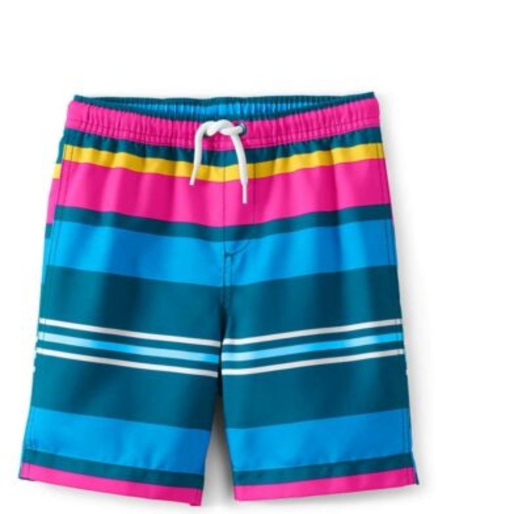 LAND'S END BOY'S SWIM TRUNKS (XS, 4/5) - Picture 1 of 3